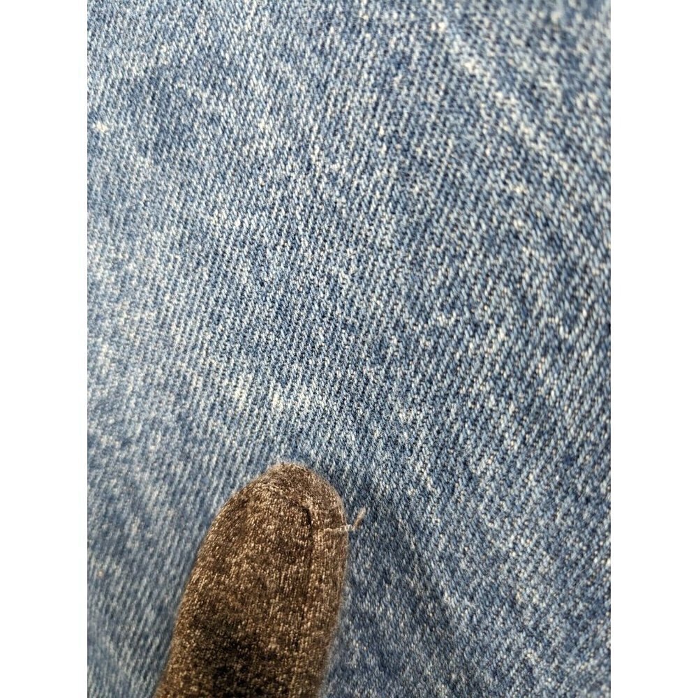 Levi's Jeans Mens 38x36 (Actual 35x32) 501 XX Button Fly Distressed Y2K Blue - Picture 12 of 16